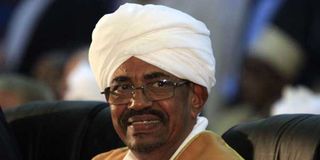 Former Sudan’s President Omar al-Bashir.
