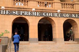 The Supreme Court building in Nairobi