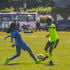 Posta Rangers midfielder Jackson Macharia (left) vies with Wisdom Academy midfielder Cliff Ochieng