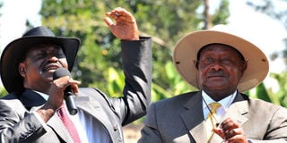 Raila and Museveni