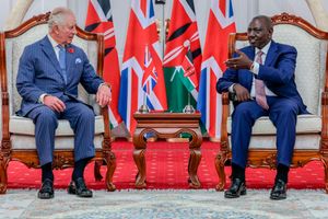 King Charles III and President William Ruto 