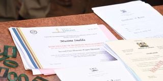Fake certificates