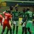 Wafalme Stars players celebrate a point