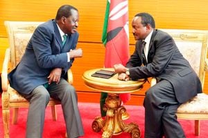 Raila Odinga and Kalonzo Musyoka