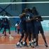 Prisons Kenya players celebrate a point 