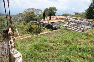 The incomplete one-storey official residence for the Elgeyo-Marakwet County Governor at Kamariny