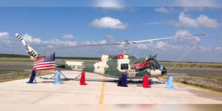 Bell Huey II KDF helicopter