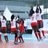 Kenya Prisons players celebrate a point during their African Clubs Championship match against NC Bejaia 